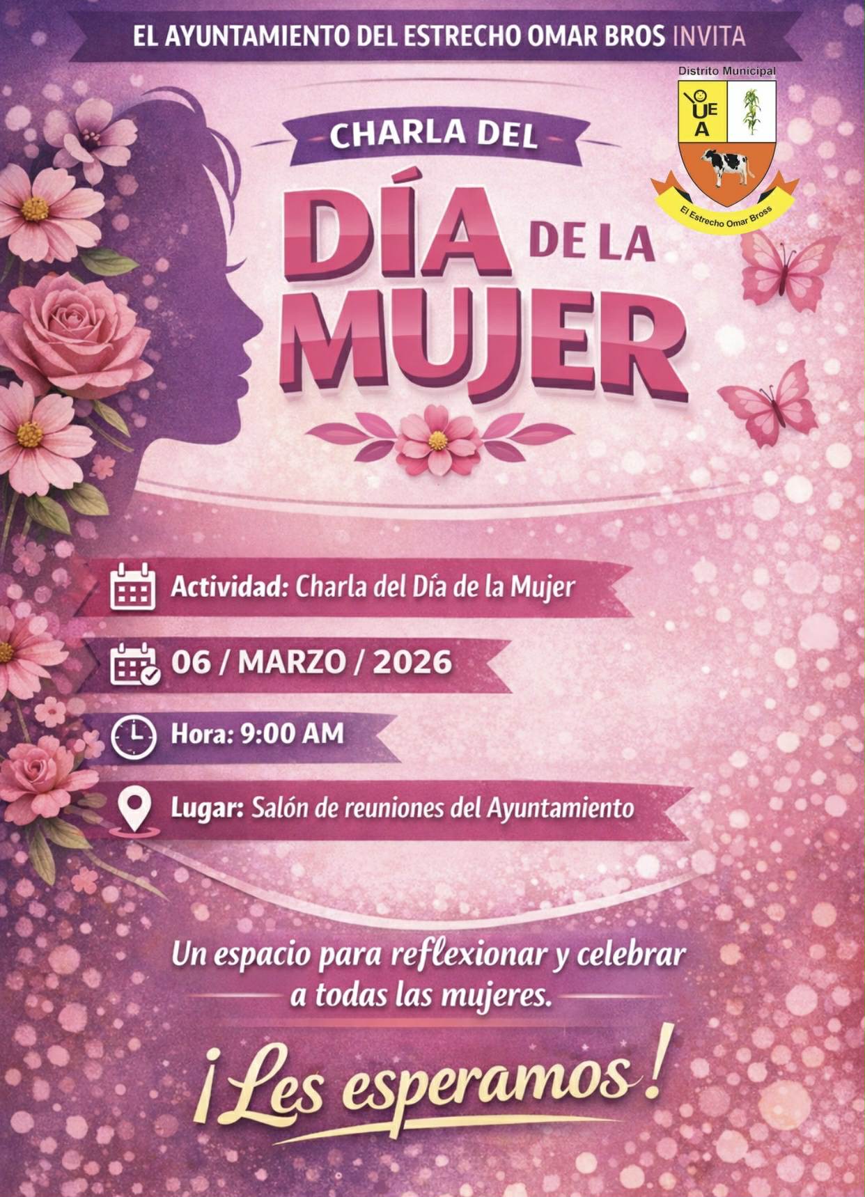 Realizan charla conmemorativa por el Día Internacional de la Mujer